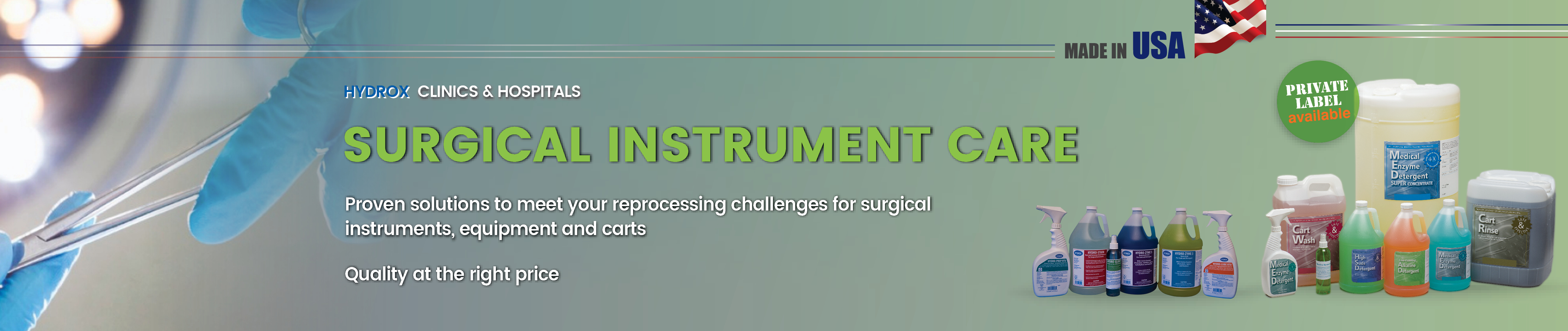 Hydrox Surgical Instrument Care